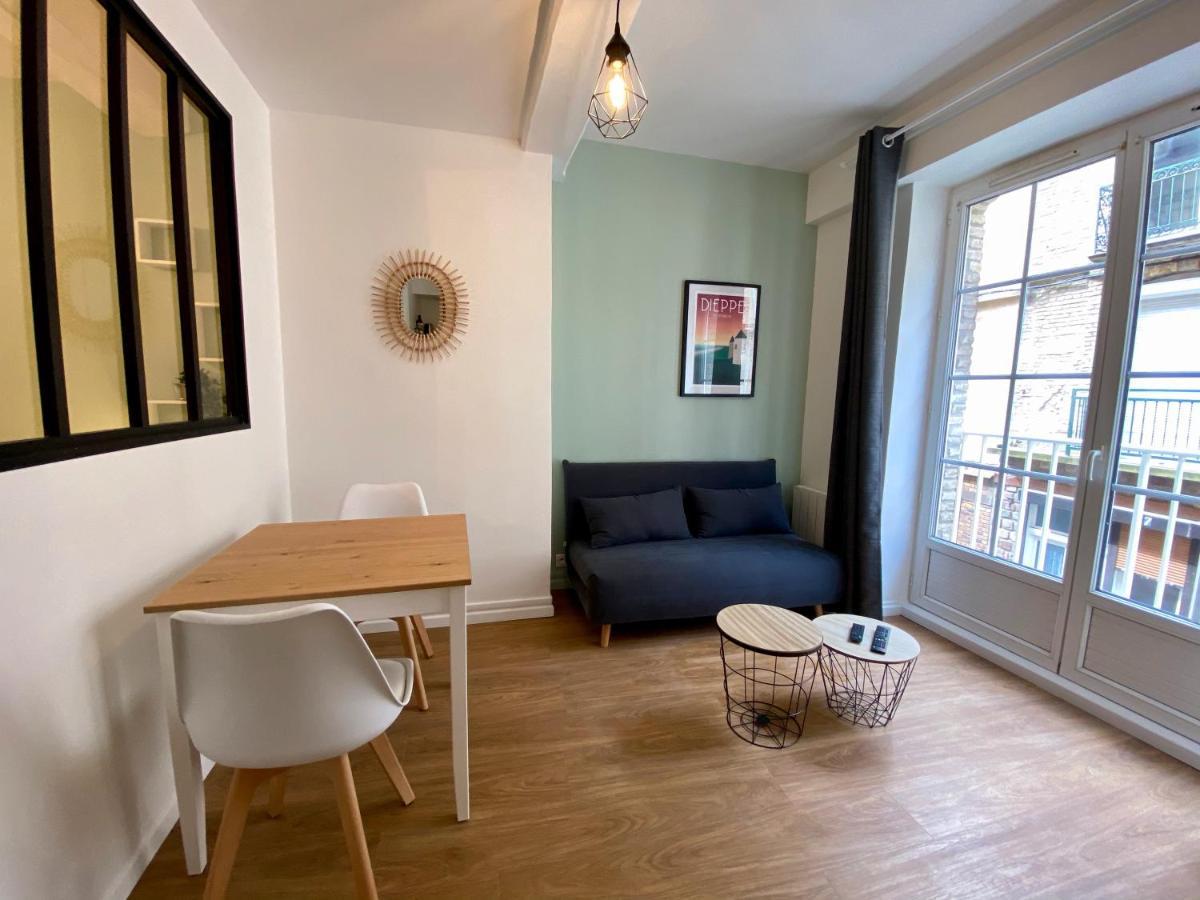 La Coquille - Centre Historique Parking Gratuit Apartment Dieppe Bagian luar foto